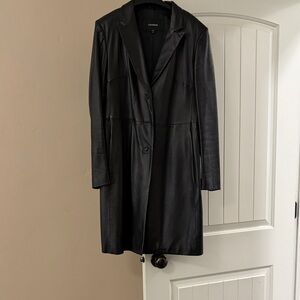 Express Black Leather Jacket